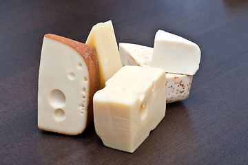 Image showing Cheese still-life