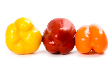 Image showing three bell peppers