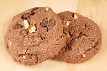 Image showing Chocolate cookies