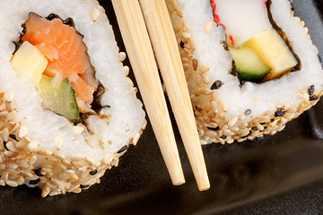 Image showing Sushi macro
