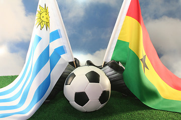 Image showing 2010 World Cup, Uruguay and Ghana