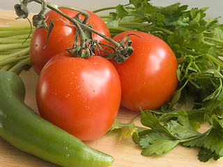 Image showing Fresh vegetables III