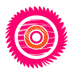 Image showing Abstract cogwheel