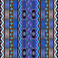 Image showing Blue rug design