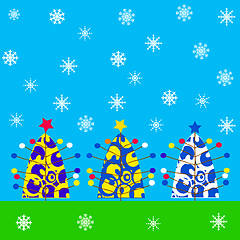 Image showing Christmas card