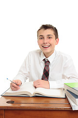 Image showing Happy high school student