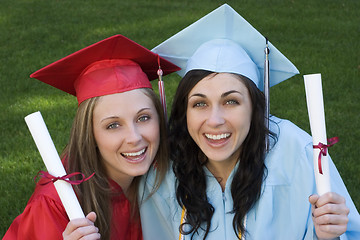 Image showing Graduating Friends