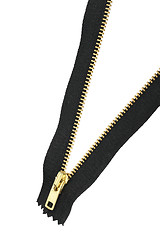 Image showing Single zip-fastener