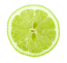 Image showing Single cross section of lime