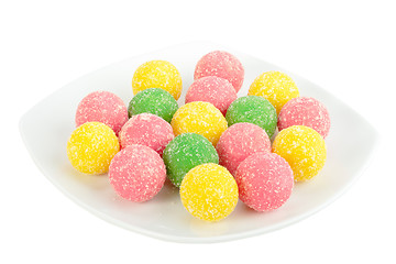 Image showing Heap of multicolored sweets