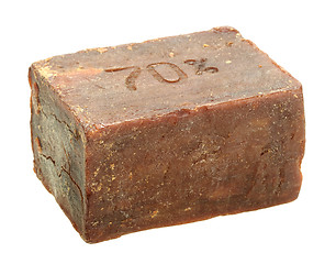 Image showing Single bar of obsolete soap