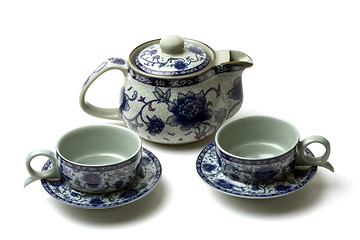 Image showing Tea set