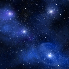 Image showing starry background of deep outer space