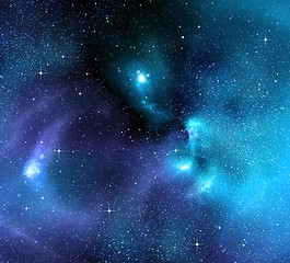 Image showing starry background of deep outer space