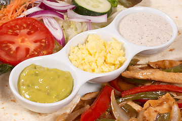 Image showing Fajitas