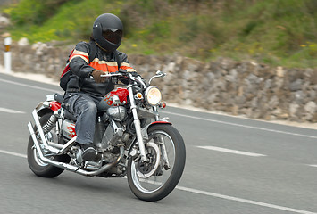 Image showing Biker