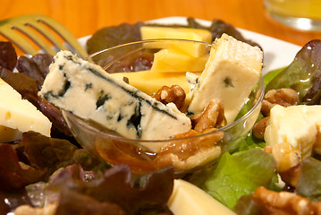 Image showing Cheese salad