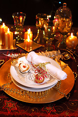 Image showing Luxury place setting