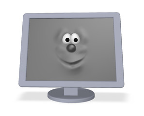 Image showing desktop face