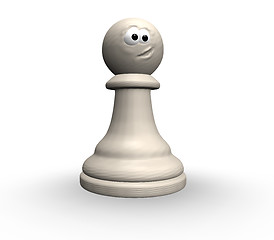 Image showing funny chess pawn