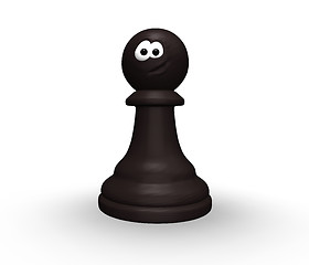 Image showing funny chess pawn