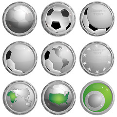 Image showing Icon about football