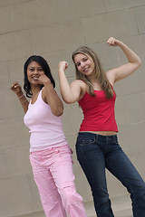 Image showing Muscle Girls