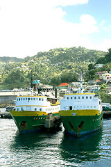 Image showing island ferries