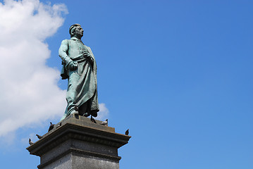 Image showing Statue of the Polish poet Adam Mickiewicz