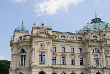 Image showing The baroque style theater built in 1892 in Cracow