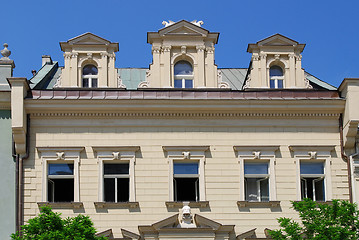 Image showing old house on the Main Square in Cracow