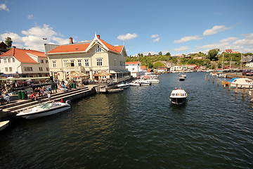 Image showing Brevik town in South Norway.