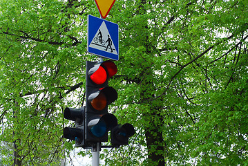 Image showing traffic lights 