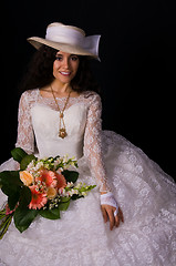 Image showing White gown