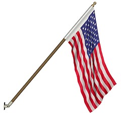 Image showing American flag