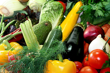 Image showing Vegetable shopping