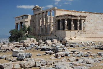 Image showing Erechtheion in Athens