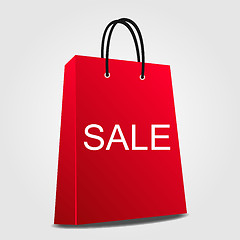 Image showing Sale Shopping Bag