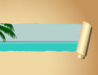 Image showing Beach Wallpaper