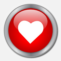 Image showing Heart Button
