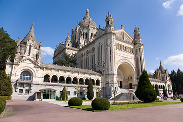 Image showing Basilica of Lisieux (Normandy, France)