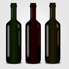 Image showing Empty Bottles