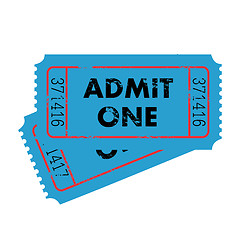 Image showing Blue Tickets