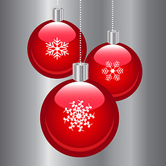 Image showing Christmas Ornaments