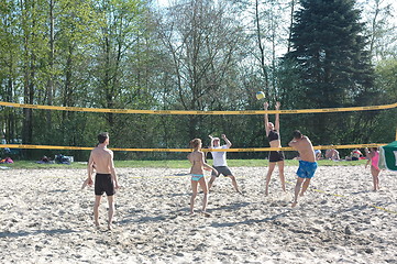 Image showing Beach Volleyball