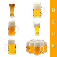 Image showing beer set