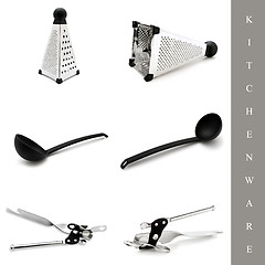 Image showing kitchenware set