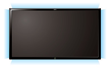 Image showing lcd television glow