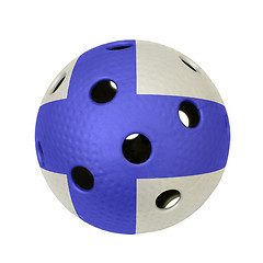 Image showing Floorball Ball Finland