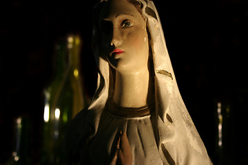 Image showing Crying Maria statue